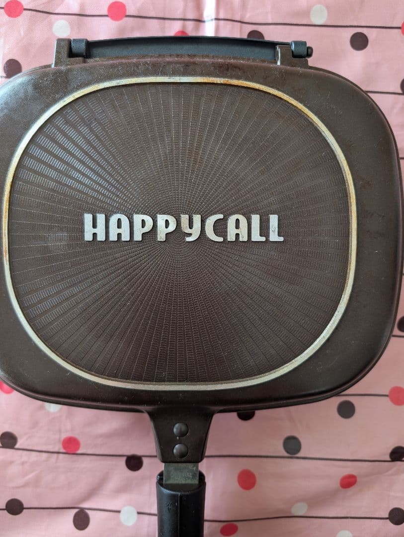 HAPPYCALL ☆ホットクッカーグリルパン ☆ブラウン☆直火用☆