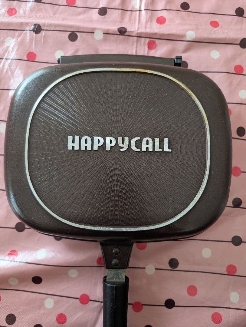 HAPPYCALL ☆ホットクッカーグリルパン ☆ブラウン☆直火用☆