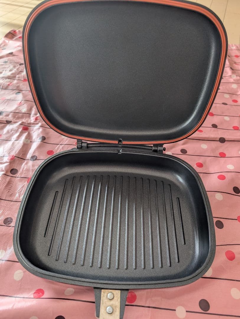 HAPPYCALL ☆ホットクッカーグリルパン ☆ブラウン☆直火用☆