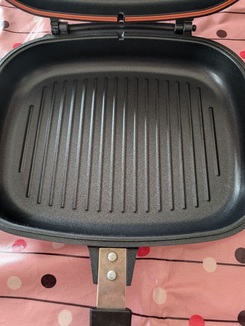 HAPPYCALL ☆ホットクッカーグリルパン ☆ブラウン☆直火用☆