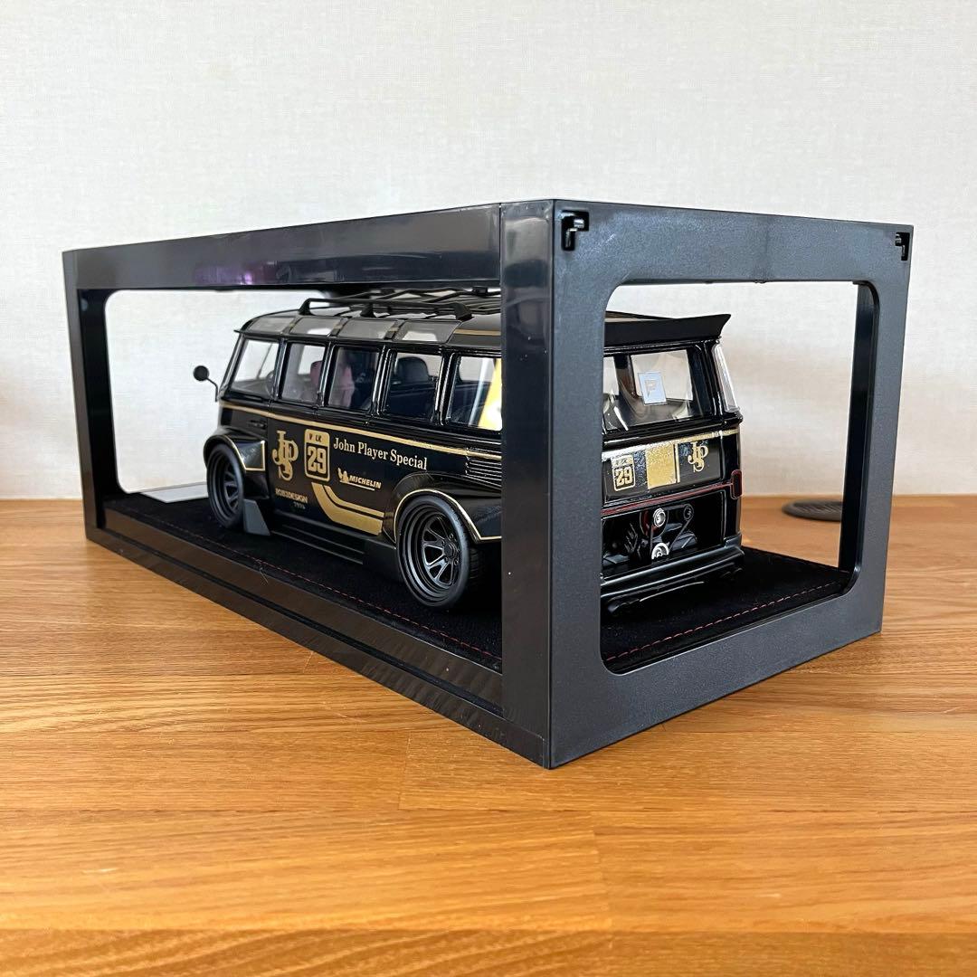 PYOMAROさま専用1/18 フォルクスワーゲン バス JPSカラー