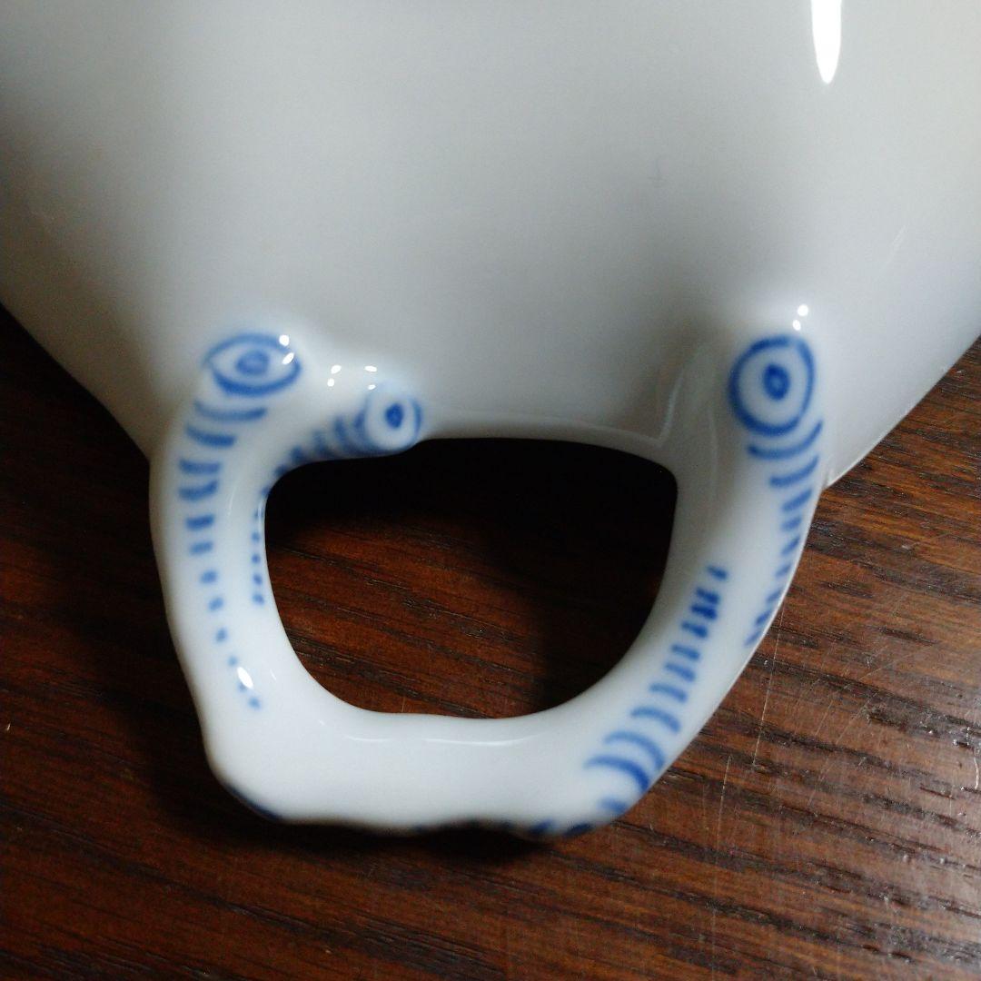 ロイヤルコペンハーゲン　ブルーフルーテッド　プレイン　リーフディッシュ　皿