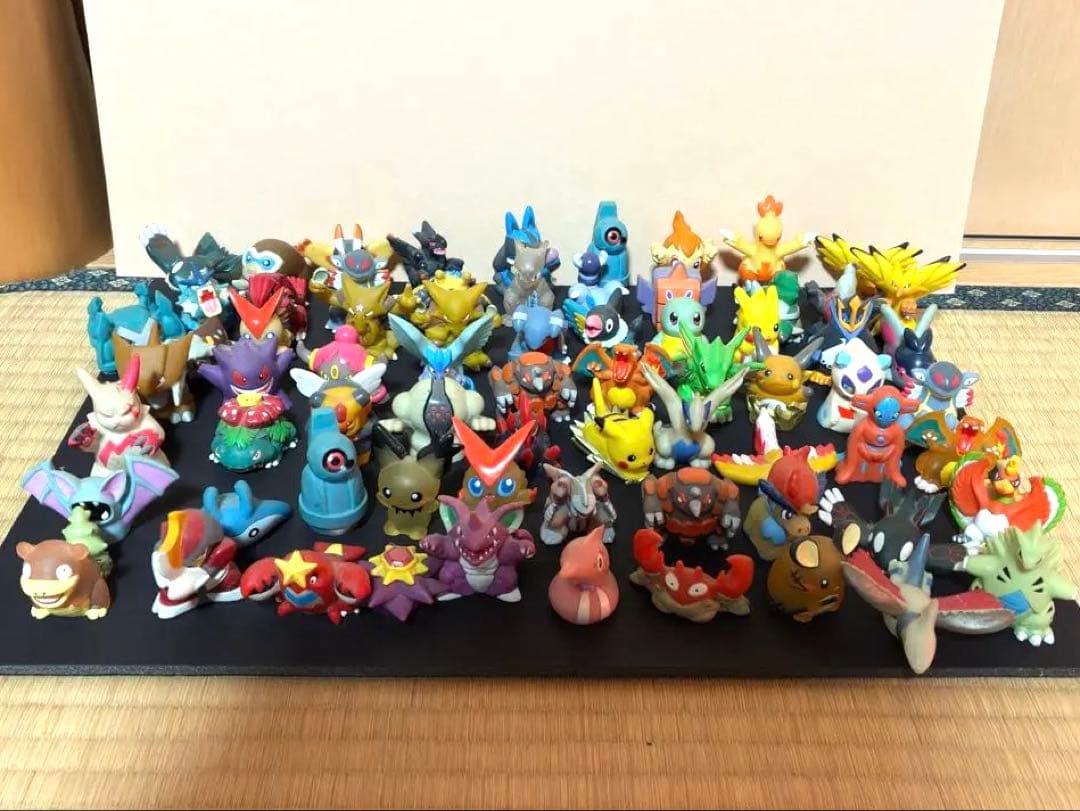 【最終値下げ】レトロ　希少　ポケモンキッズ 指人形　70体セット