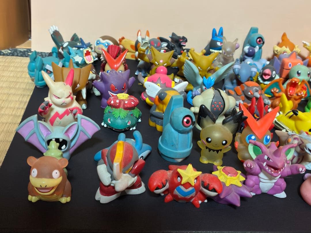 【最終値下げ】レトロ　希少　ポケモンキッズ 指人形　70体セット