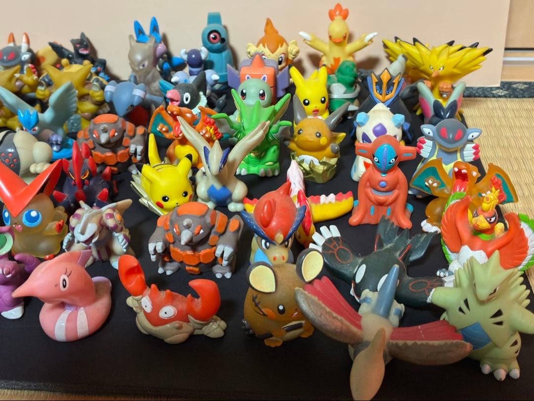 【最終値下げ】レトロ　希少　ポケモンキッズ 指人形　70体セット