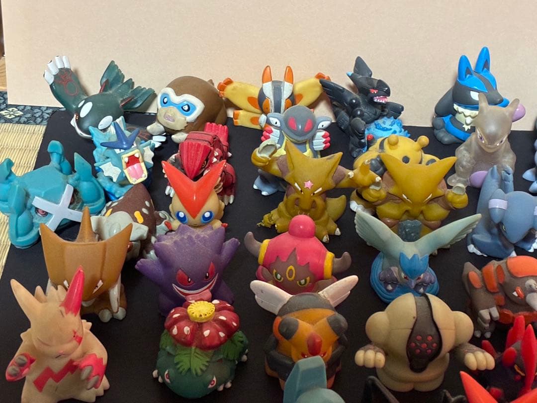 【最終値下げ】レトロ　希少　ポケモンキッズ 指人形　70体セット