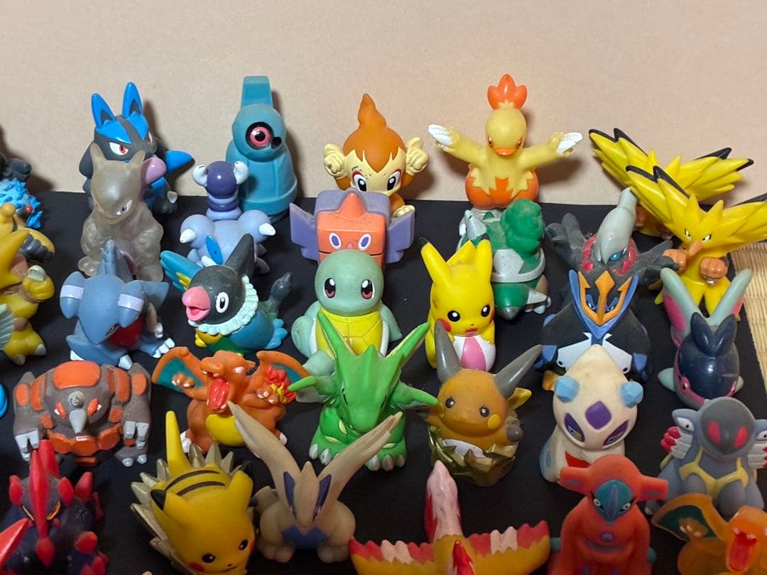 【最終値下げ】レトロ　希少　ポケモンキッズ 指人形　70体セット