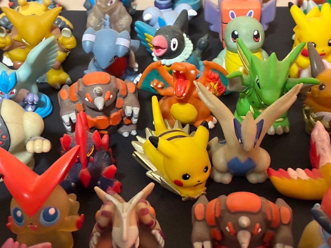 【最終値下げ】レトロ　希少　ポケモンキッズ 指人形　70体セット