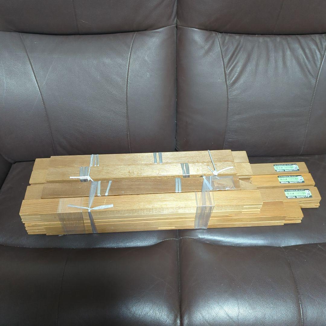 米杉材、P15 号、F12号未使用張りキャンバス用木枠4組　No.26