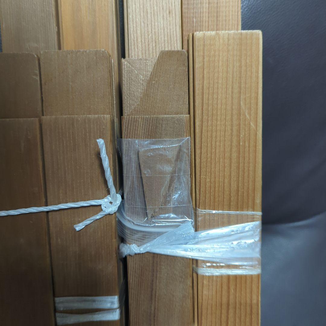 米杉材、P15 号、F12号未使用張りキャンバス用木枠4組　No.26