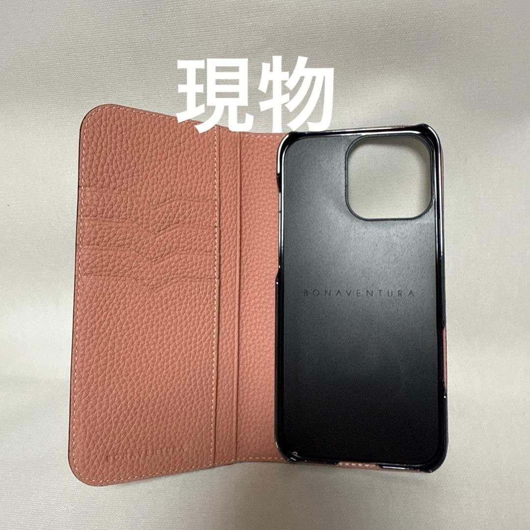 BONAVENTURA iPhone16Pro Maxケース シュリンクレザー