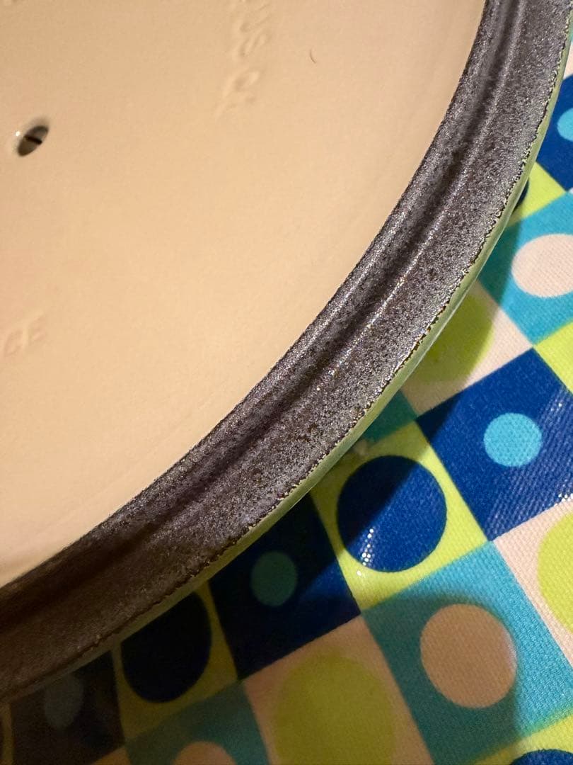 LE CREUSET ライトグリーン マルミット　22