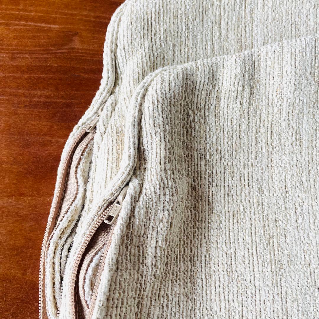 arflex アルフレックス クッションカバー ベージュ系 2枚セット