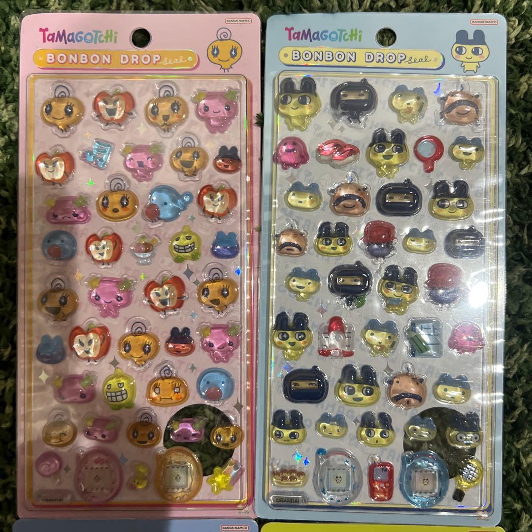 正規品！ボンボンドロップシールたまごっち まめっちめめっちくちぱっちみみっち