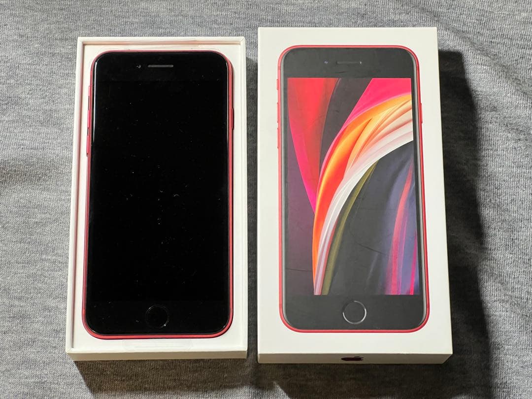 iPhone SE2 product RED 64GB 中古