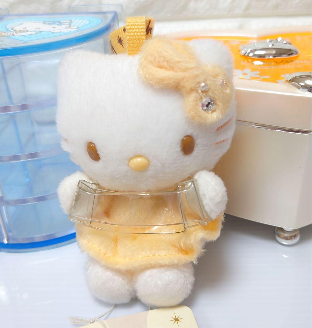 『激レア』キティオルゴール、収納ケース、マスコット3点セット《お値下げ依頼不可》