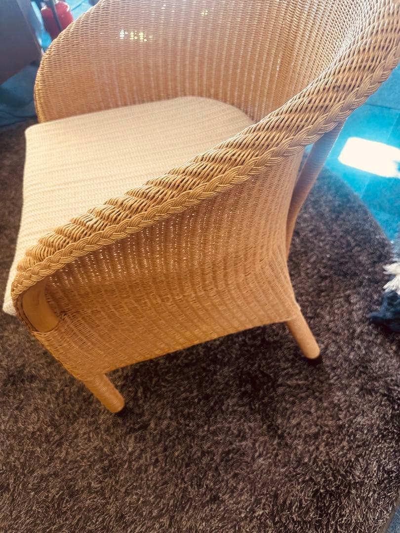 ナチュラルラタン アームチェア