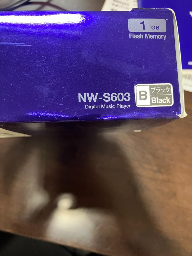 Sony NW-S603 デジタルミュージックプレーヤー 1GB ブラック