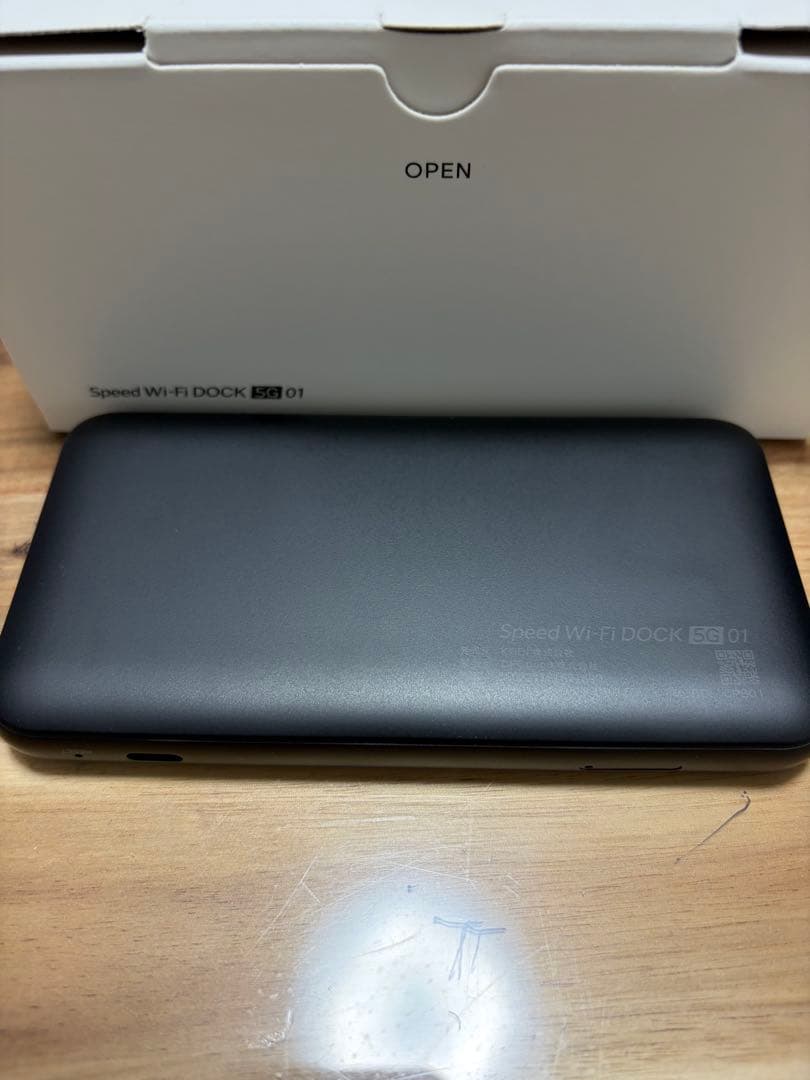 ルーター・ネットワーク機器 UQ WiMAX Speed Wi-Fi DOCK 5G 01