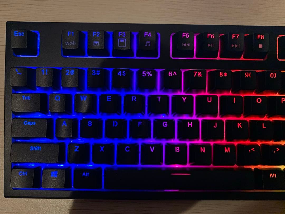 東プレ REALFORCE RGB TKL 英語キーボード