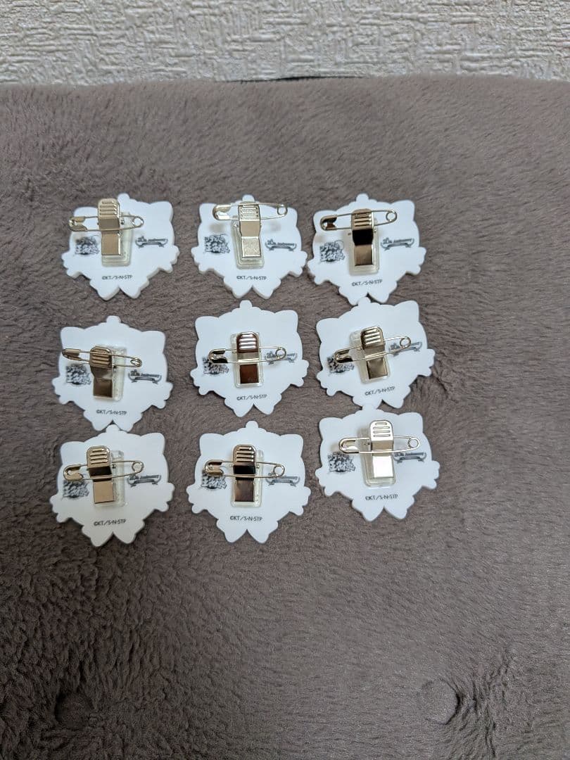 新テニ ナンジャタウン 猫型ネームバッジ 立海　フルコンプ