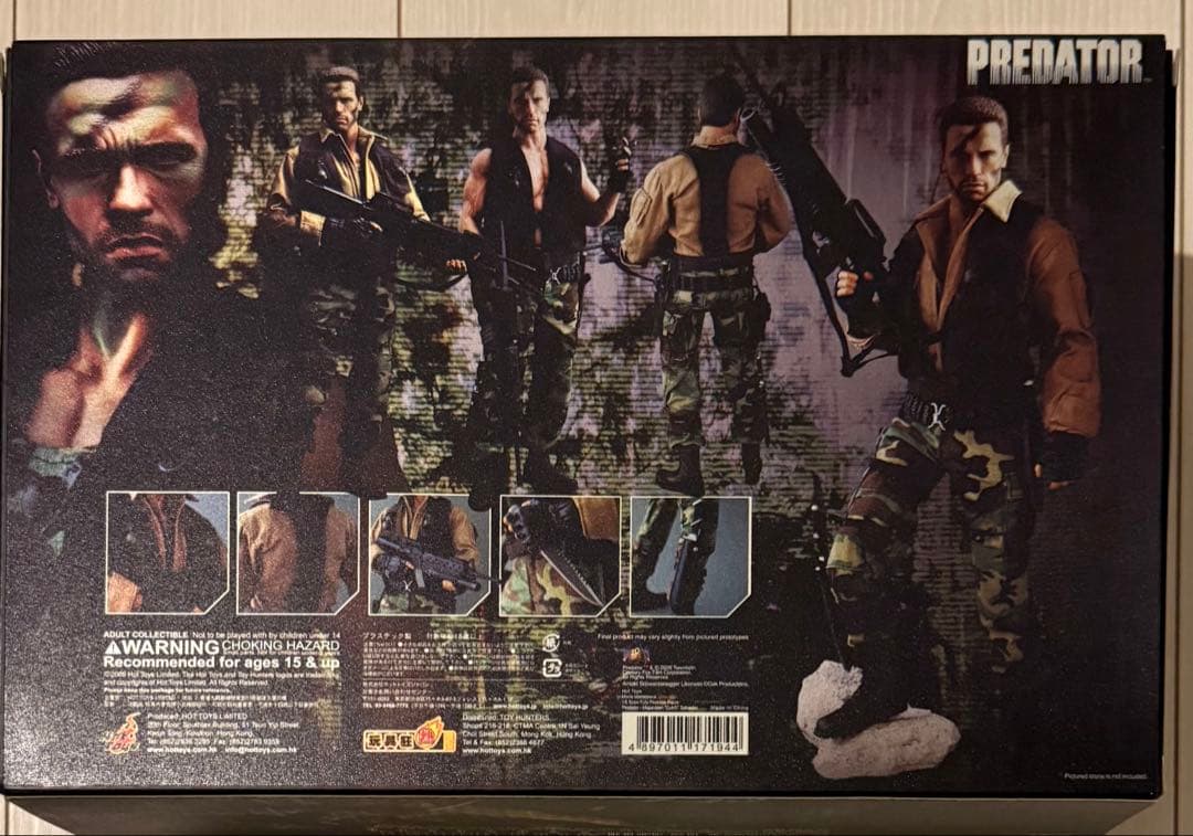 美品 ホットトイズ 1/6 ムービー・マスターピース　ダッチ 「プレデター」