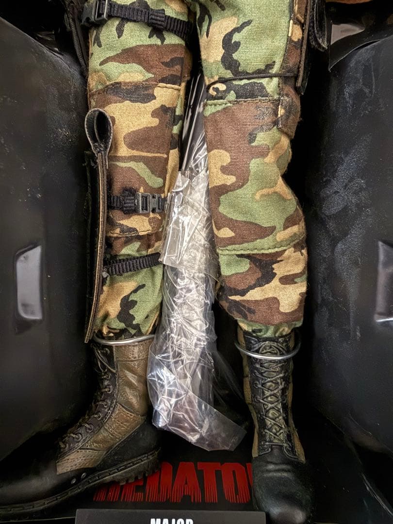 美品 ホットトイズ 1/6 ムービー・マスターピース　ダッチ 「プレデター」