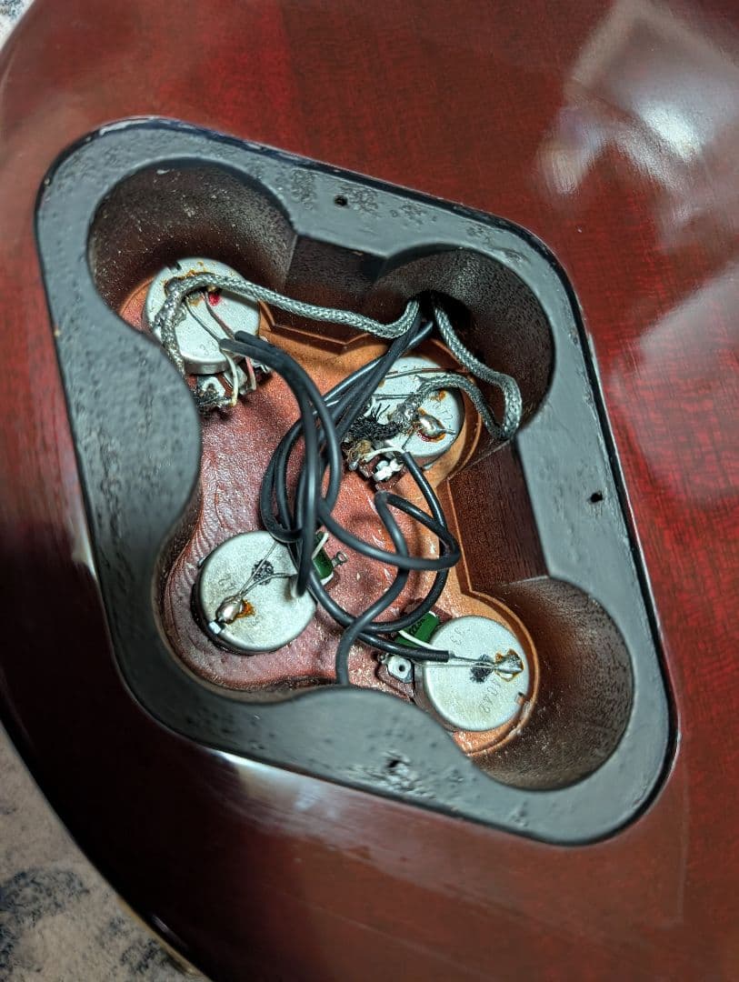 メーカー不明 レスポールタイプ レモンドロップ