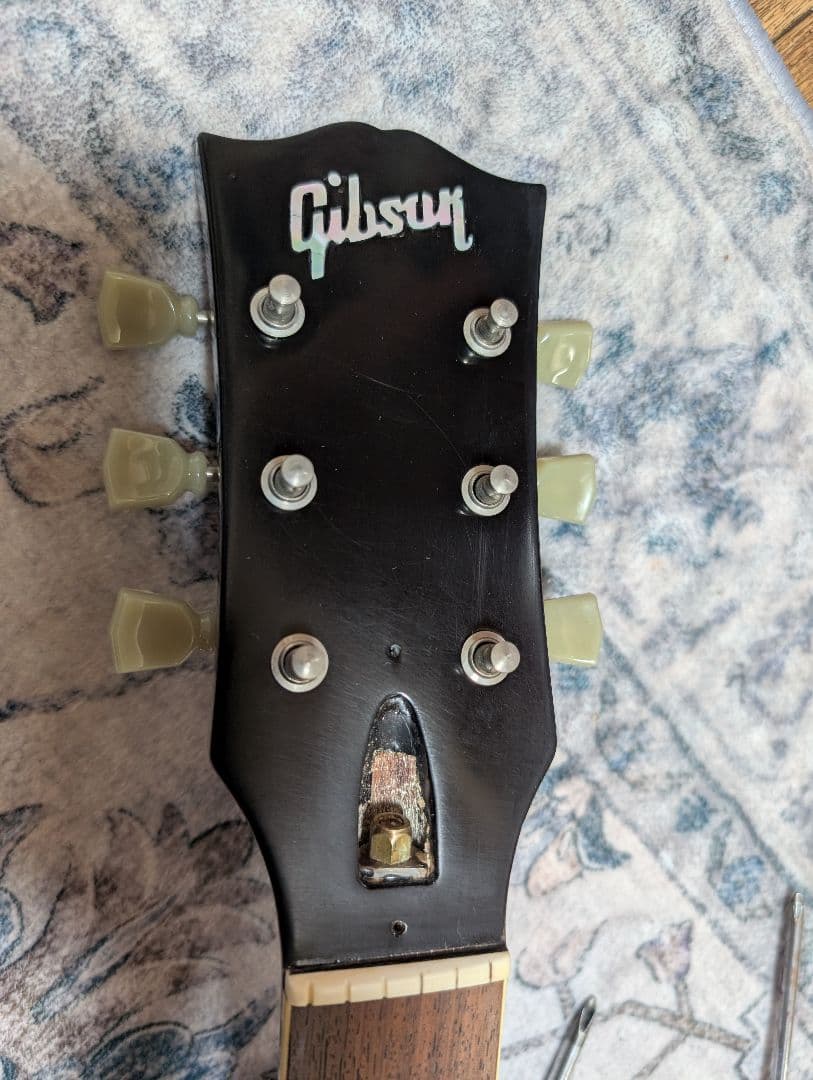 メーカー不明 レスポールタイプ レモンドロップ