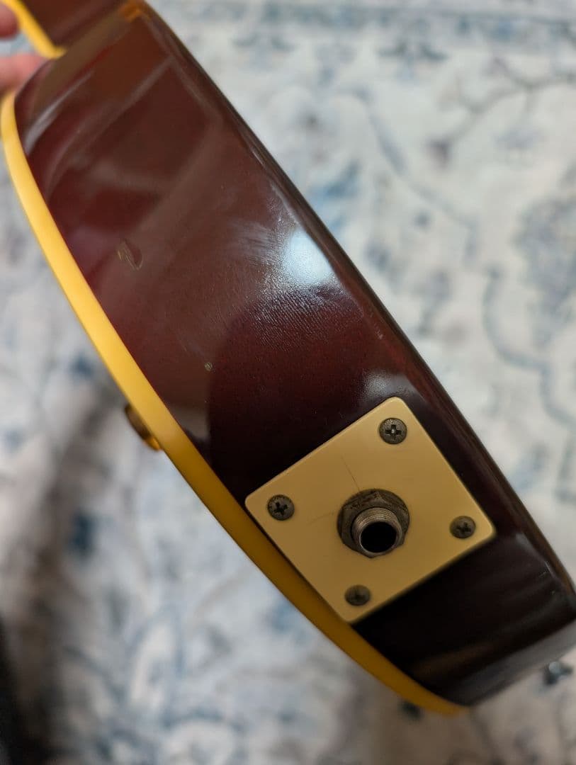 メーカー不明 レスポールタイプ レモンドロップ