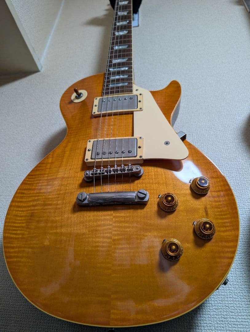 メーカー不明 レスポールタイプ レモンドロップ
