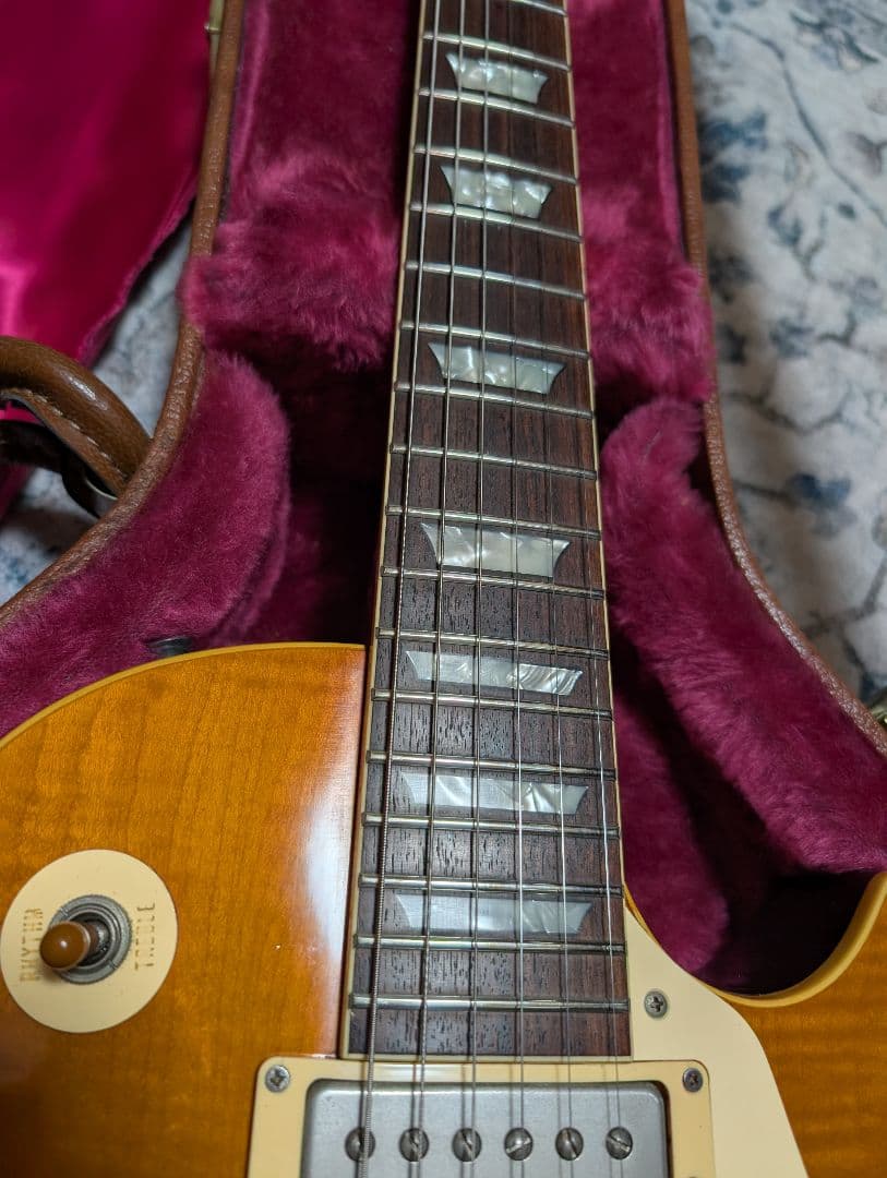 メーカー不明 レスポールタイプ レモンドロップ