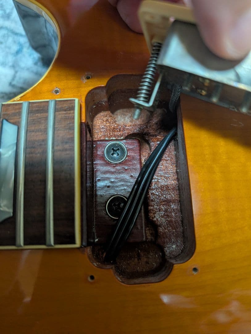 メーカー不明 レスポールタイプ レモンドロップ