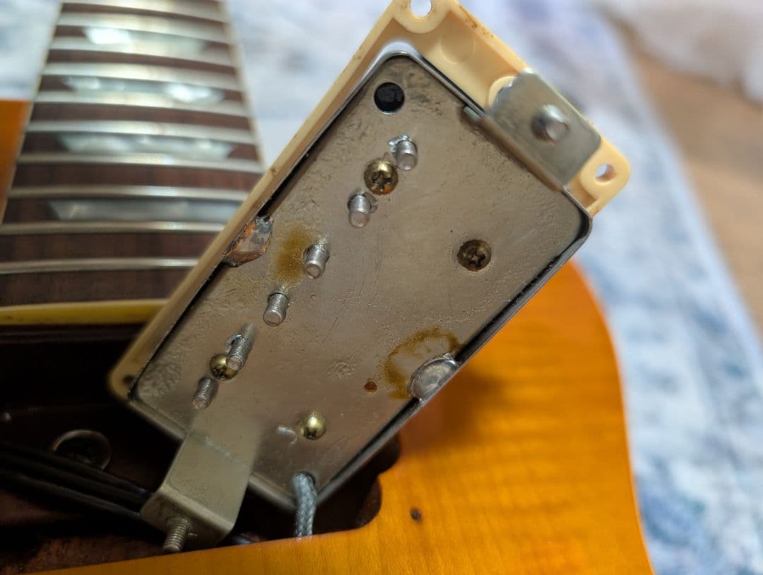 メーカー不明 レスポールタイプ レモンドロップ