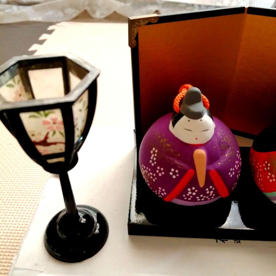 お値下げ美品豪勝作 親王飾り雛人形セット ✨ぼんぼりつき