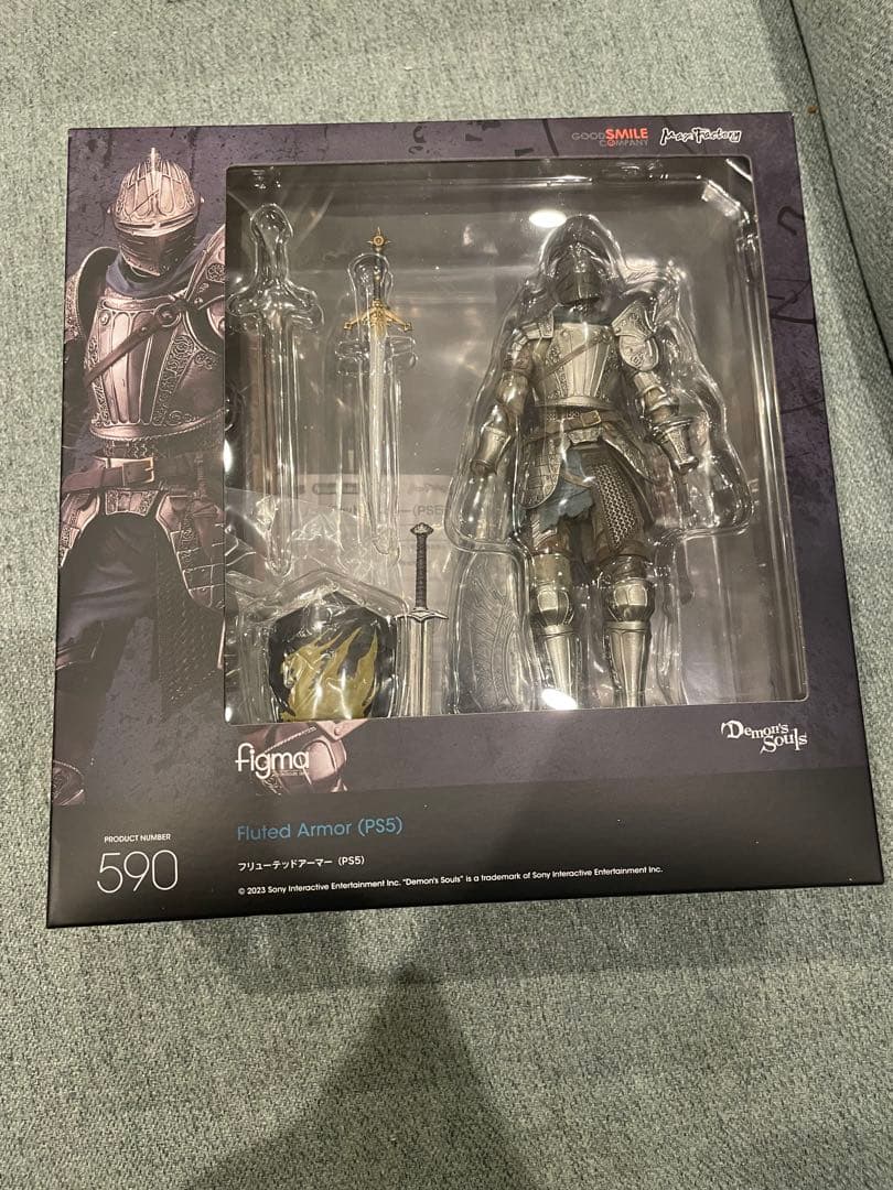 Demon’s Souls figmaフリューテッドアーマーフィギュア※欠品あり