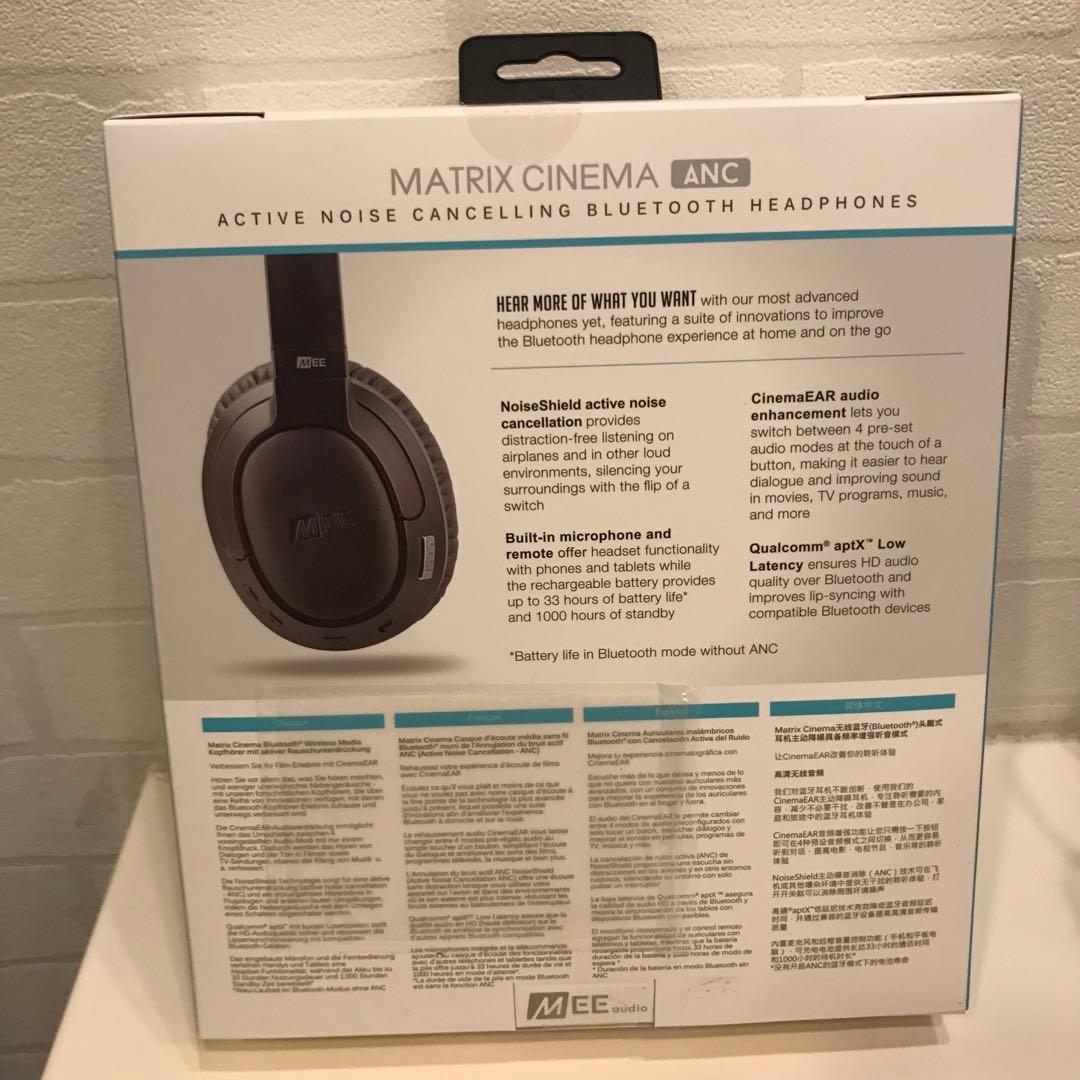 Matrix Cinema ANC ワイヤレスヘッドホン 最終価格