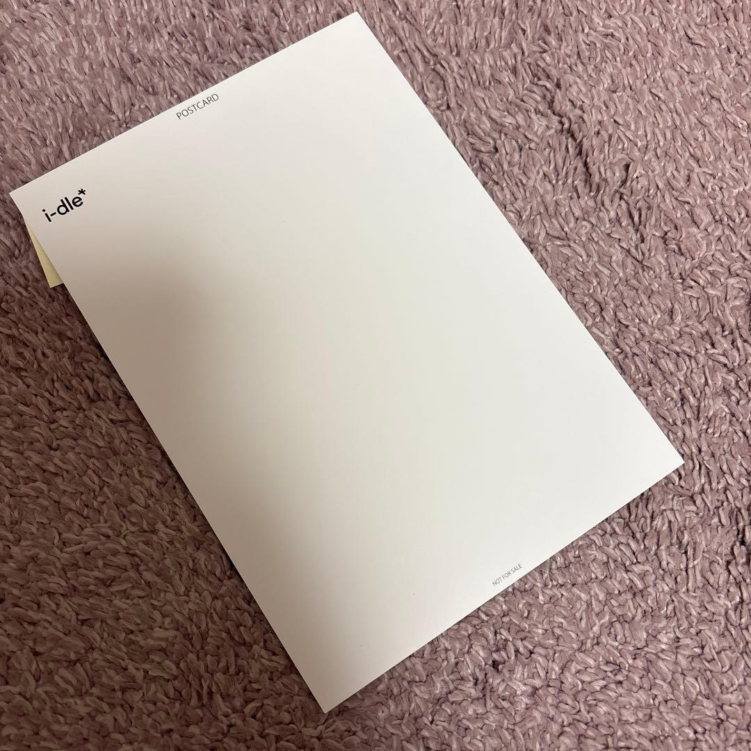 (G)I-DLE YUQI 直筆サイン i-dol