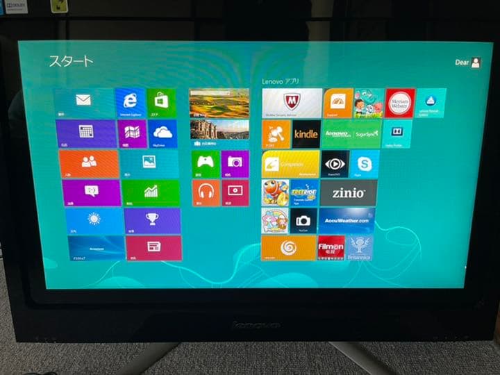 Lenovo C440 デスクトップPC 21.5インチ タッチパネル