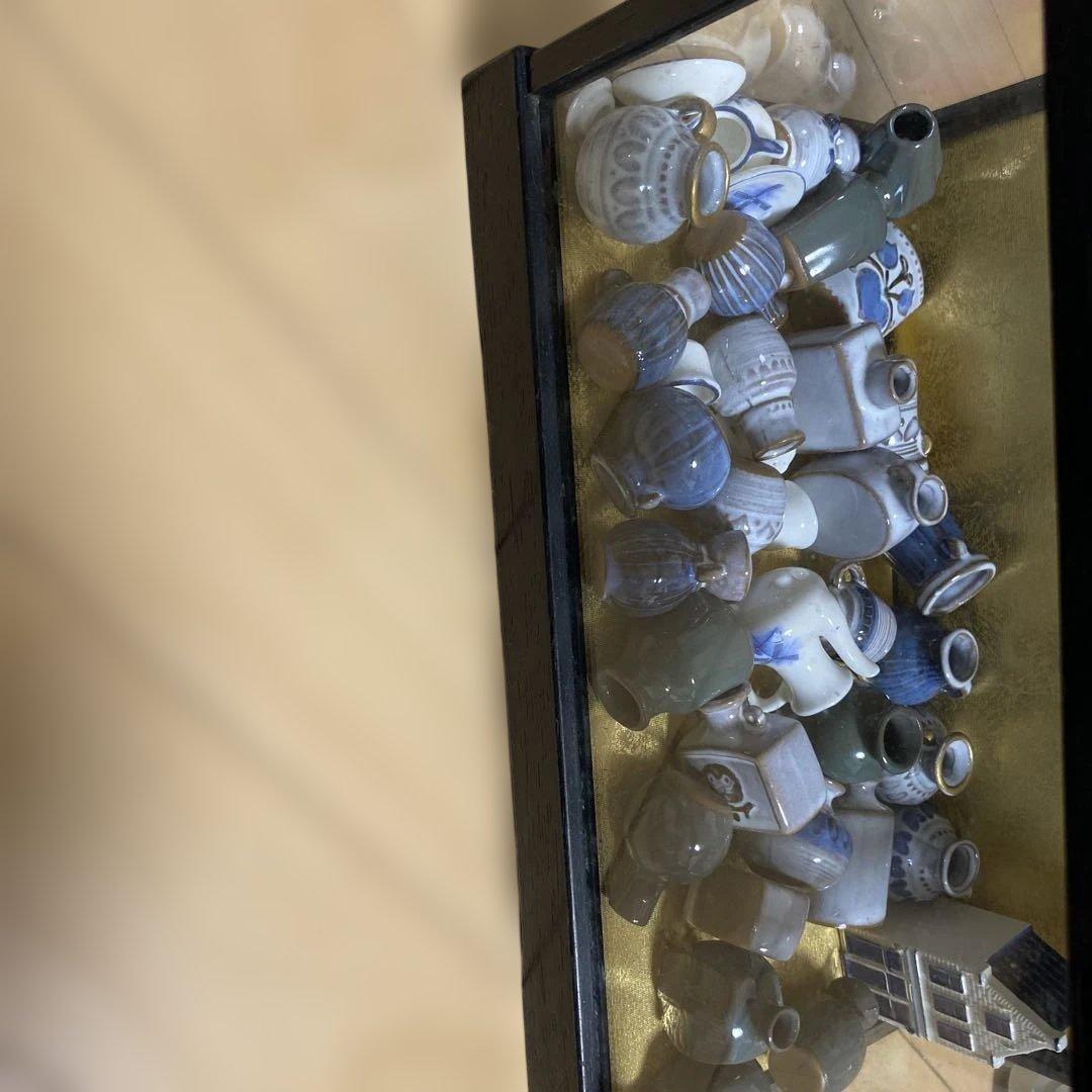 陶器のミニチュアの置物　だいたい35点セット　アンティーク　かわいい