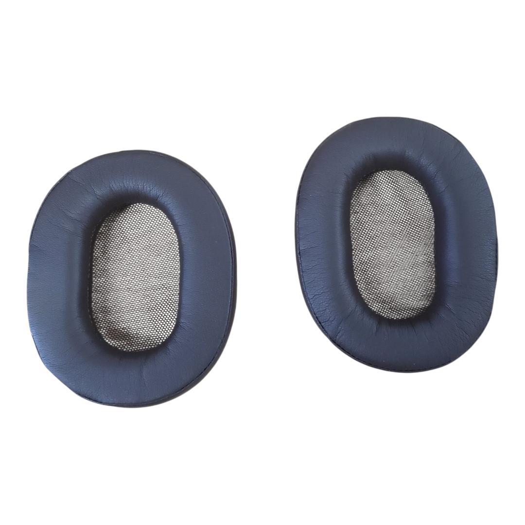 SONY MDR-1A 有線ヘッドホン シルバー 代替新品イヤーマフ付