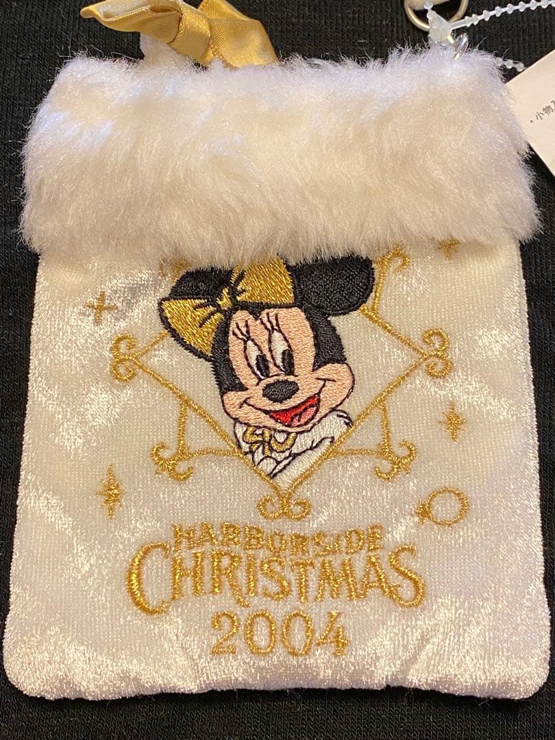 ベロア調　ディズニー　ミニー　小物入れ　ティッシュ入れ付き　多機能小物入れ