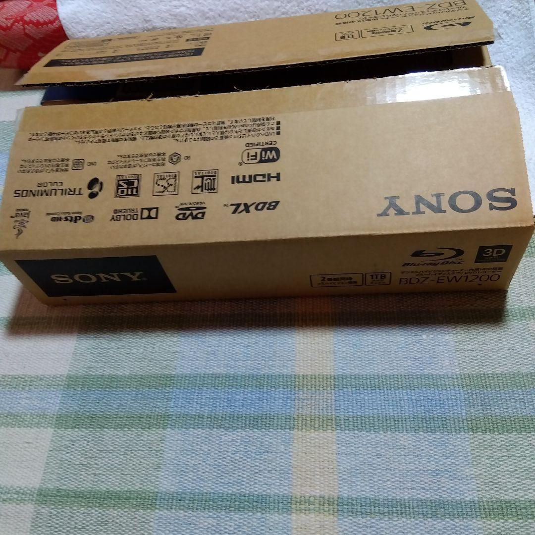 Sony BDZ-ET2200 ブラック．1Tバイト