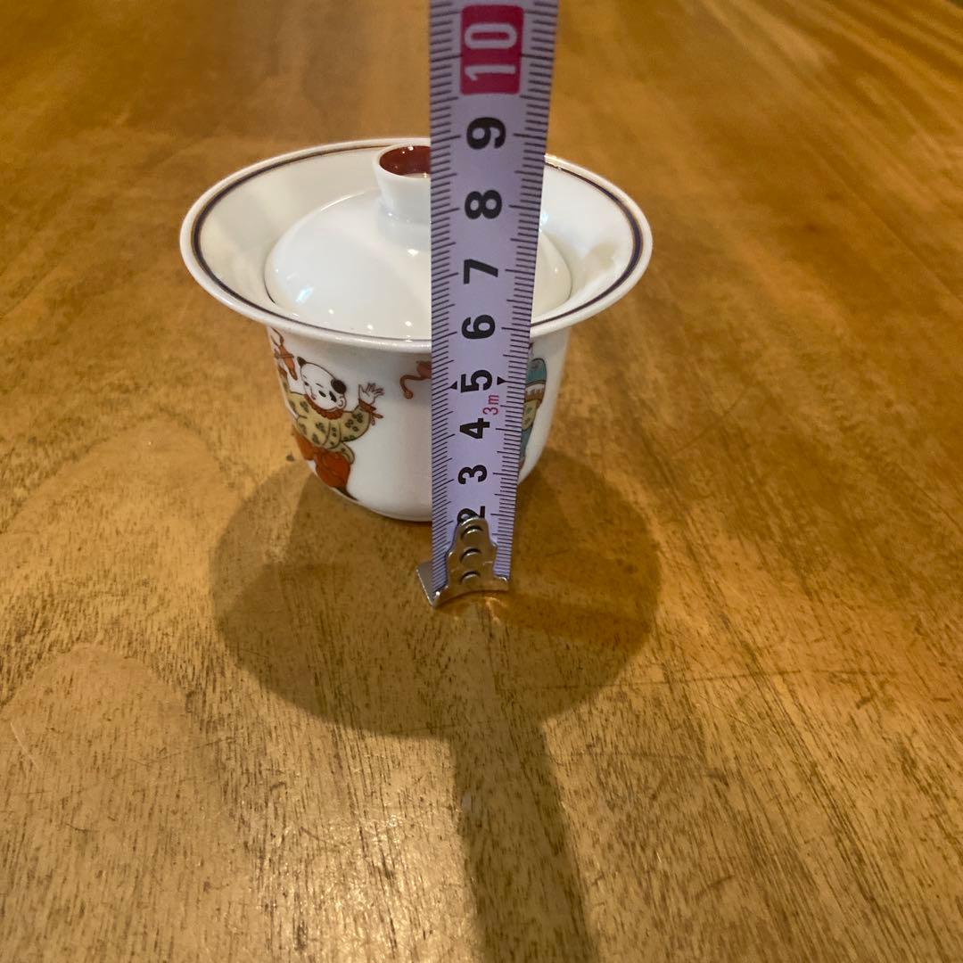 香蘭社希少品唐子絵付け珍味蓋付き小鉢三個