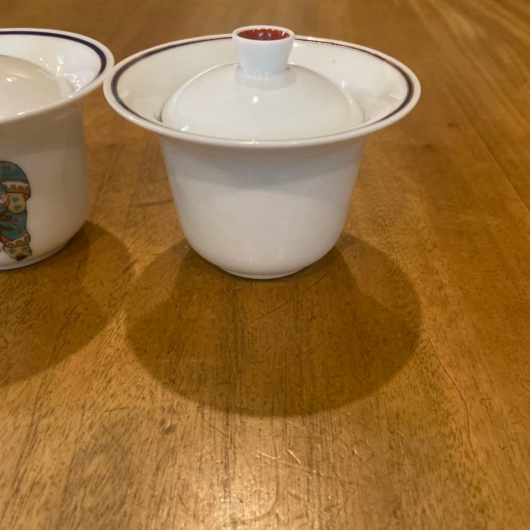 香蘭社希少品唐子絵付け珍味蓋付き小鉢三個