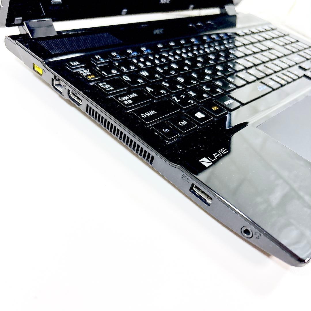SSDで快適に使える✨メモリ8GB カメラ付き 第７世代 ノートパソコン NEC