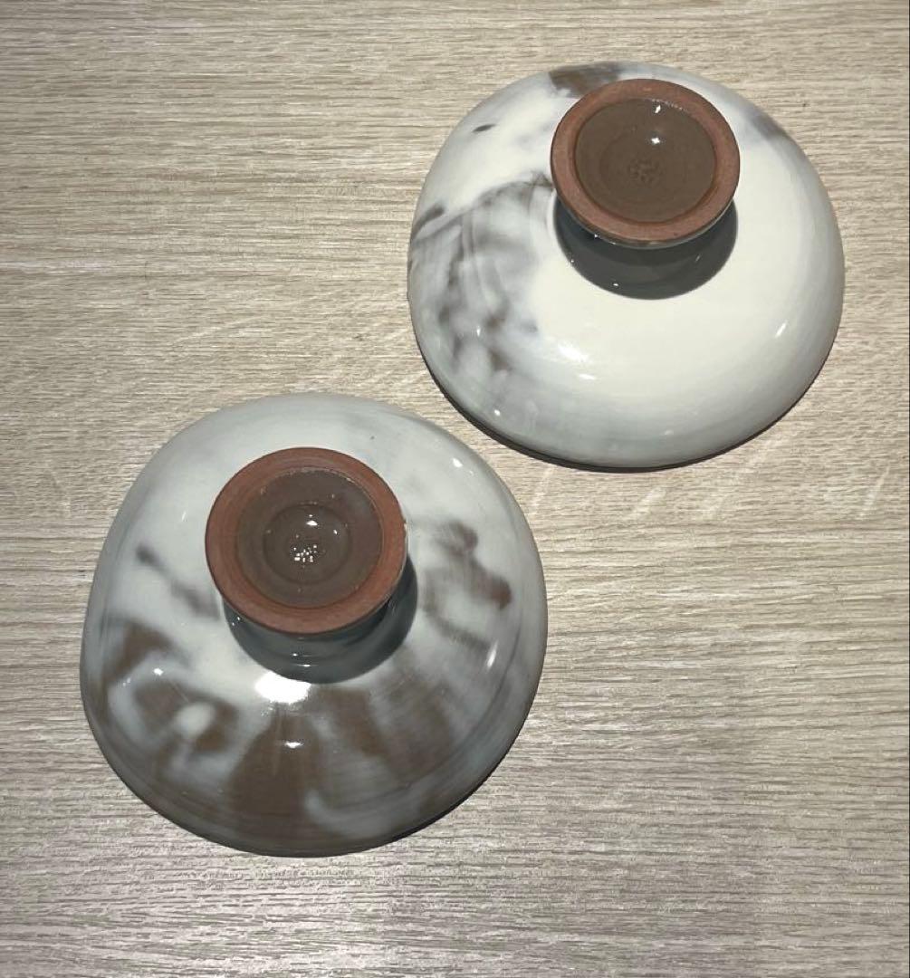 【陶あん】高台小鉢 2個セット 花絵柄 京焼 清水焼