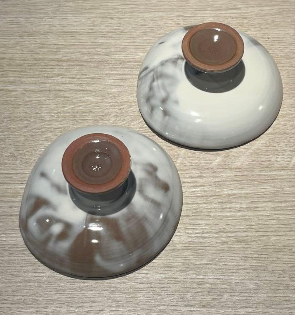 【陶あん】高台小鉢 2個セット 花絵柄 京焼 清水焼