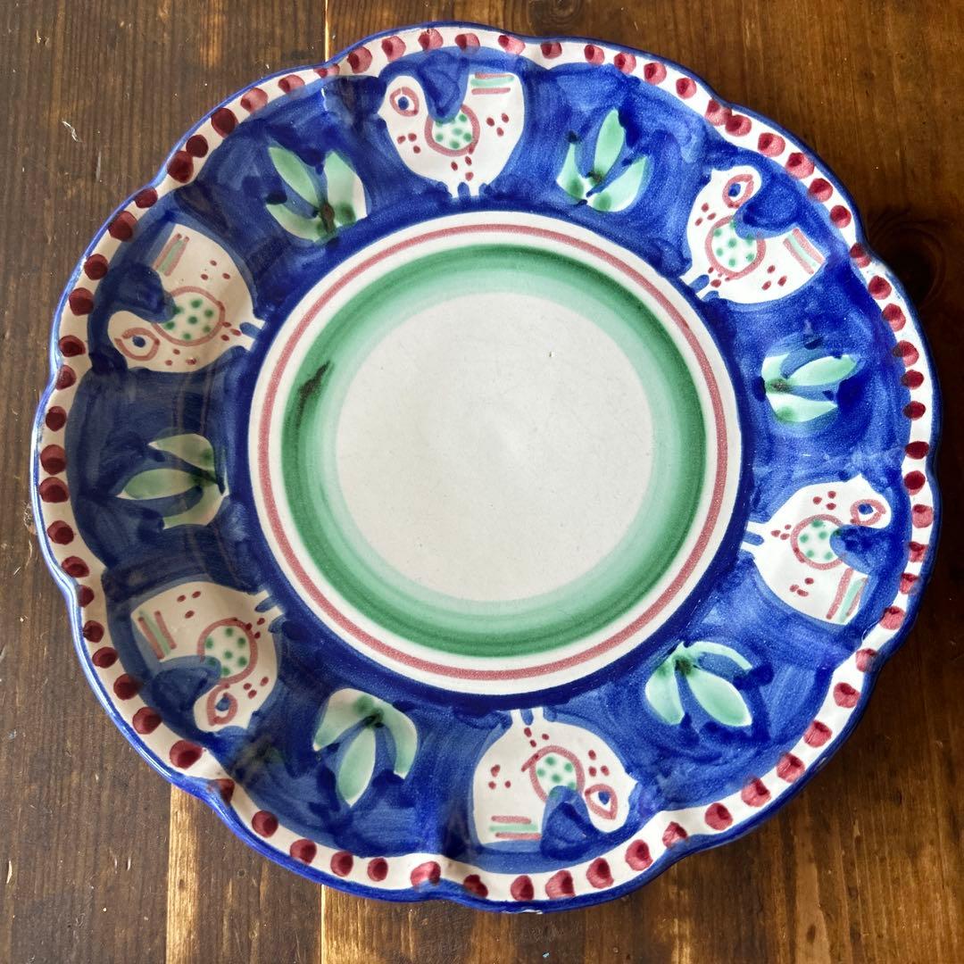 イタリア　ハンドメイド　CAS VIETRI 20㎝　2枚