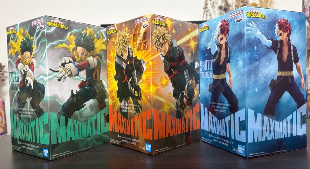 僕のヒーローアカデミア MAXIMATIC ３点セット